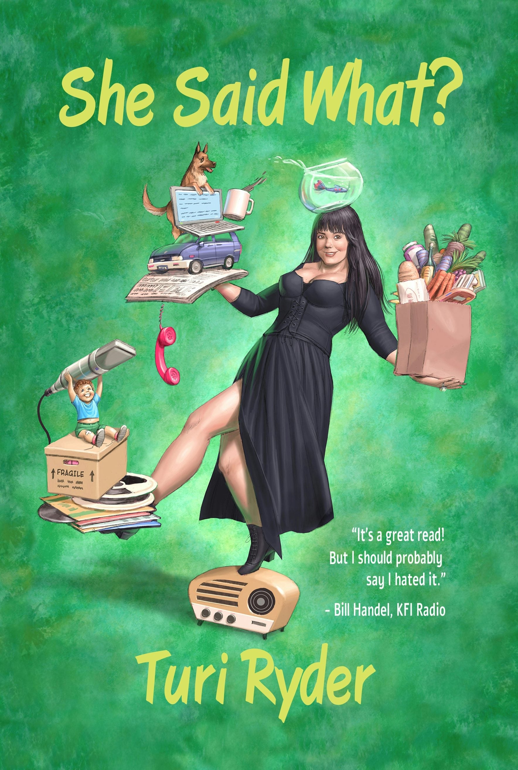 Book cover image for She Said What? ISBN: 9781948954044